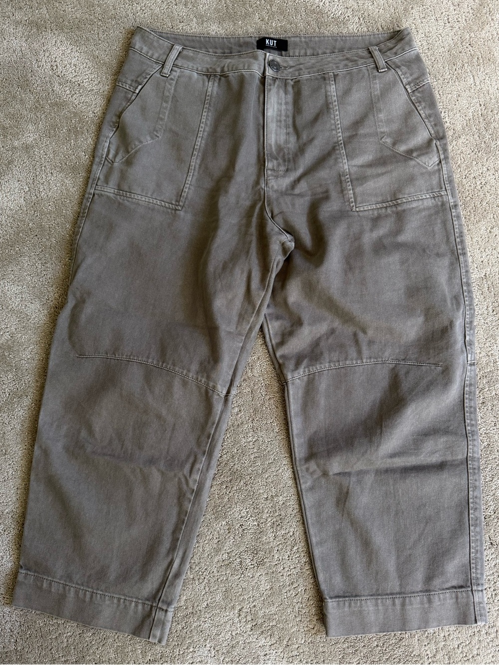 Kut from the Kloth Ashton High Rise Wide Leg Barrel Jeans